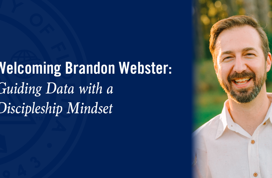 Welcoming Brandon Webster: Guiding Data with a Discipleship Mindset