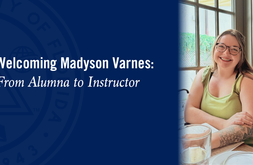 Welcoming Madyson Varnes: From Alumna to Instructor